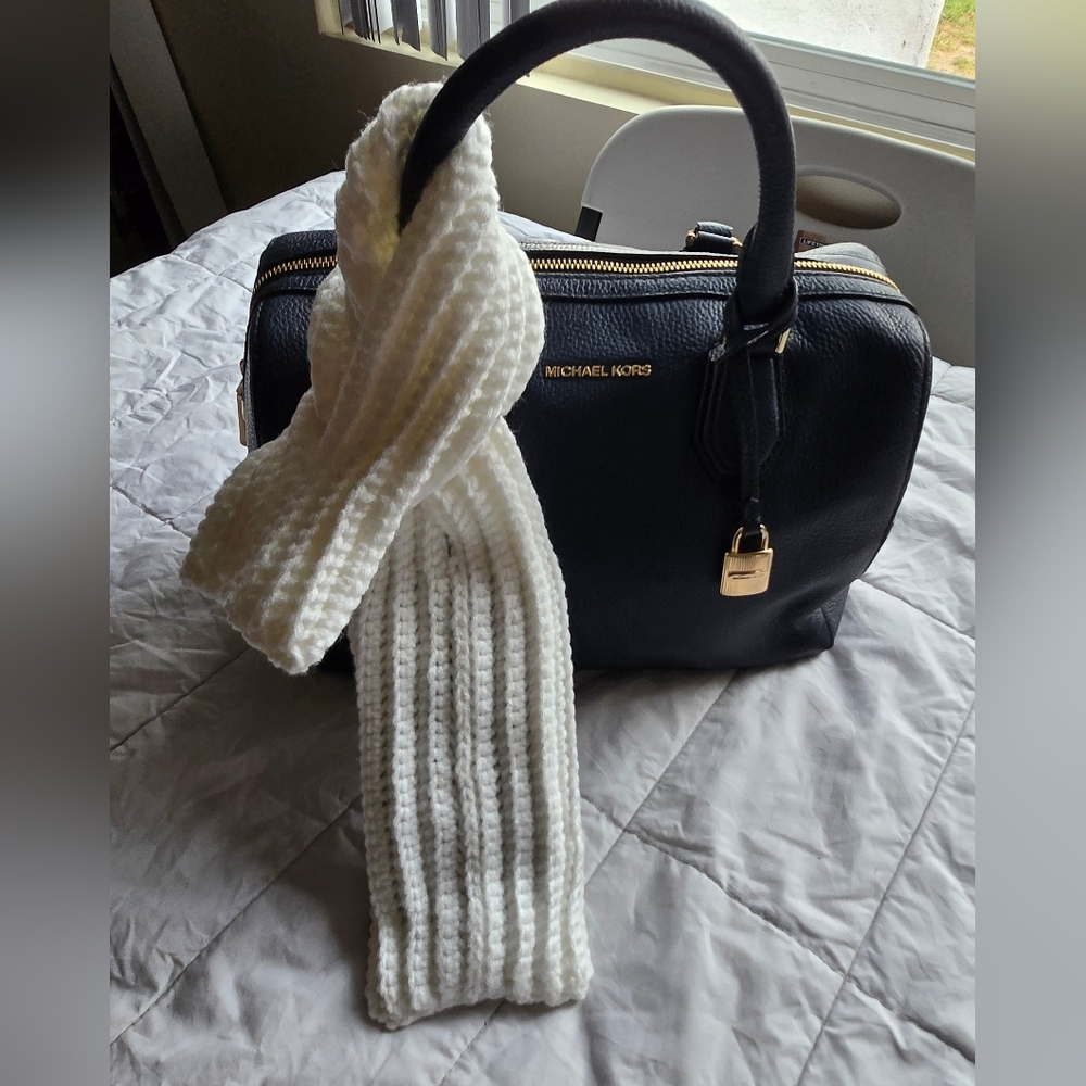 New Crochet Phone Pocket In White Color